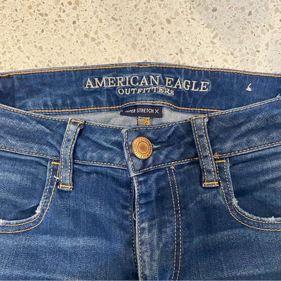 American Eagle Super Stretch Skinny Jegging Size 6R - Picture 5 of 7